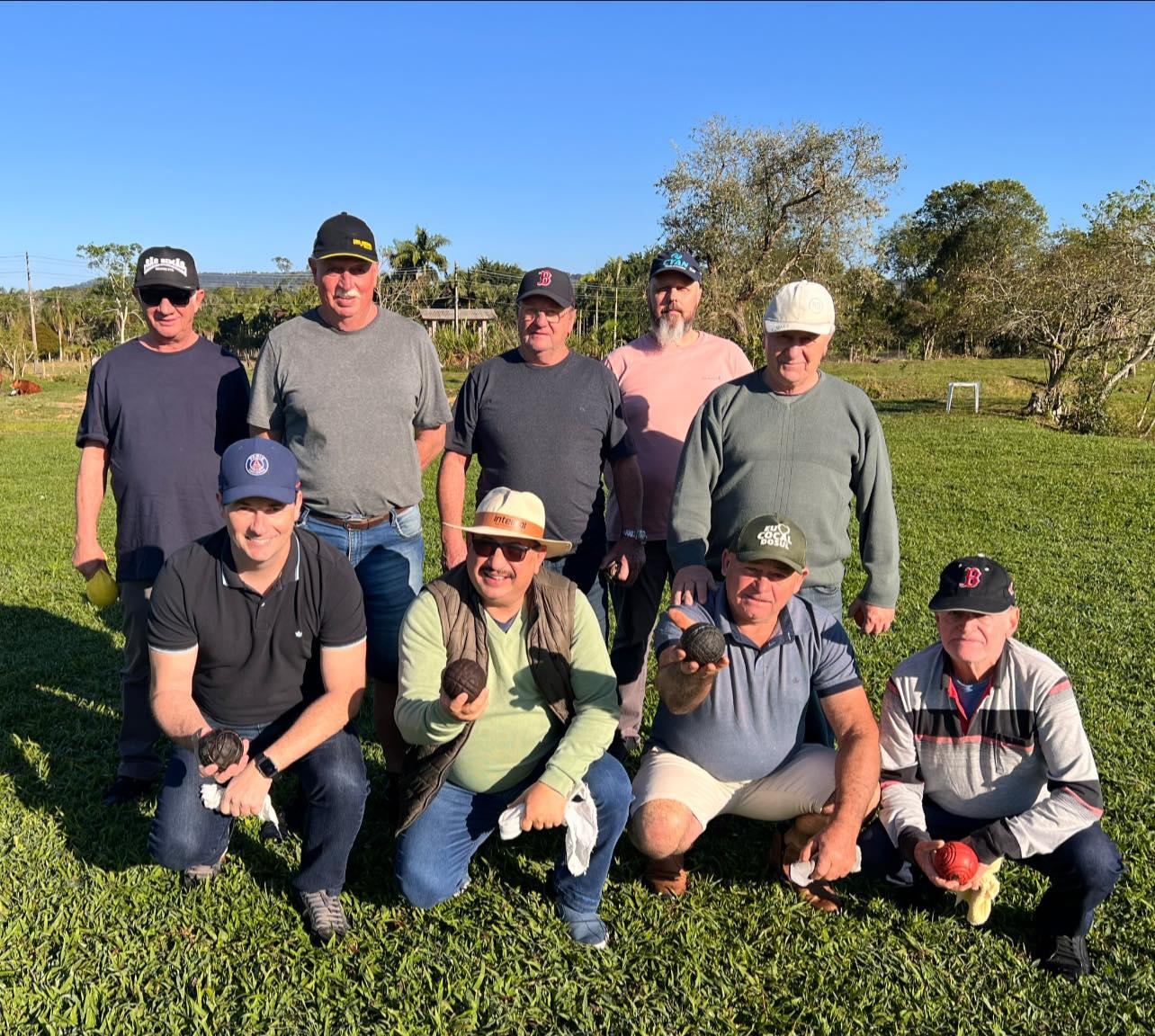 Os amigos da Bocha de Cocal do Sul