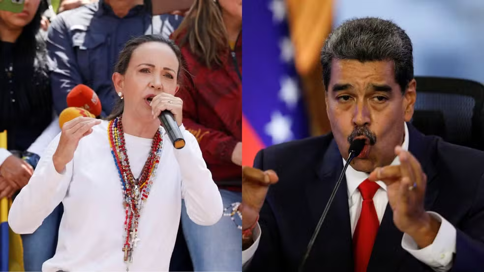 Opositora de Maduro ganha o Prêmio Nobel da Paz por luta em favor da democracia