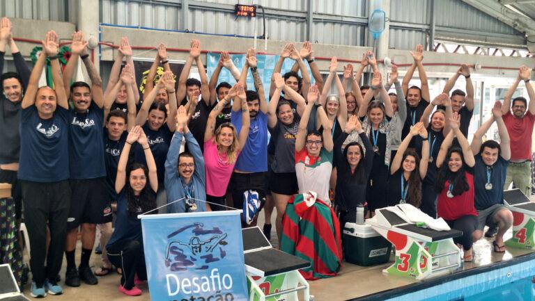 Superação e espírito de equipe marcam o 13º Desafio 24 Horas de Natação da Unesc