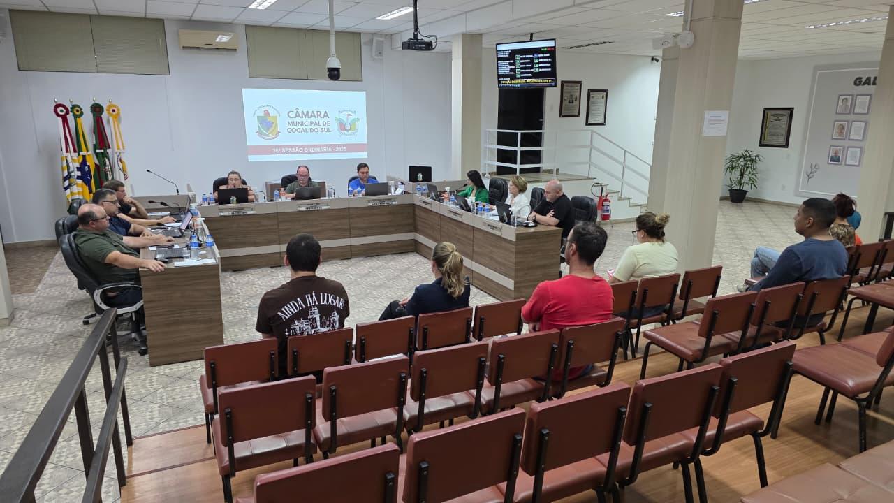 TRIBUNA: CONFIRA O QUE FOI ASSUNTO NA 36ª SESSÃO ORDINÁRIA DA CÂMARA DE COCAL DO SUL