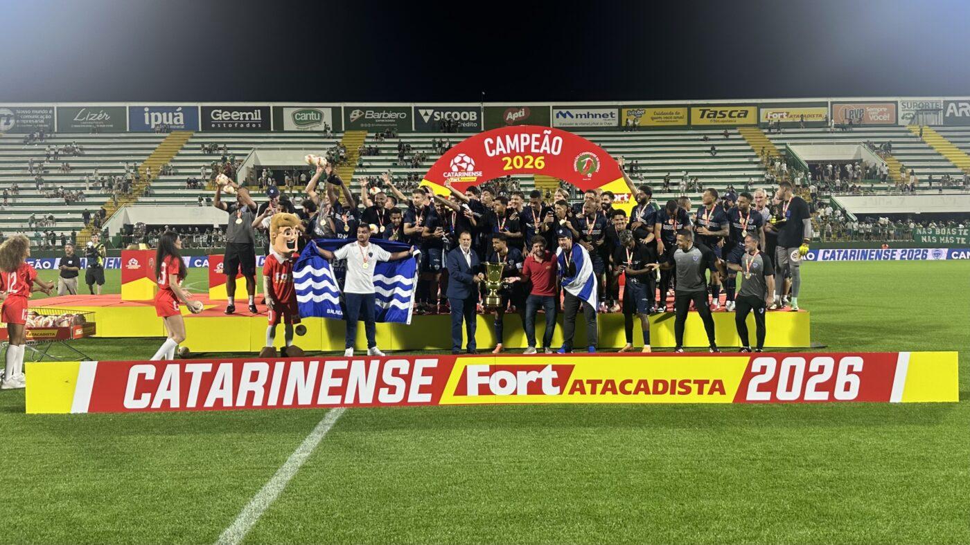 Barra Futebol Clube conquista título inédito do Campeonato Catarinense