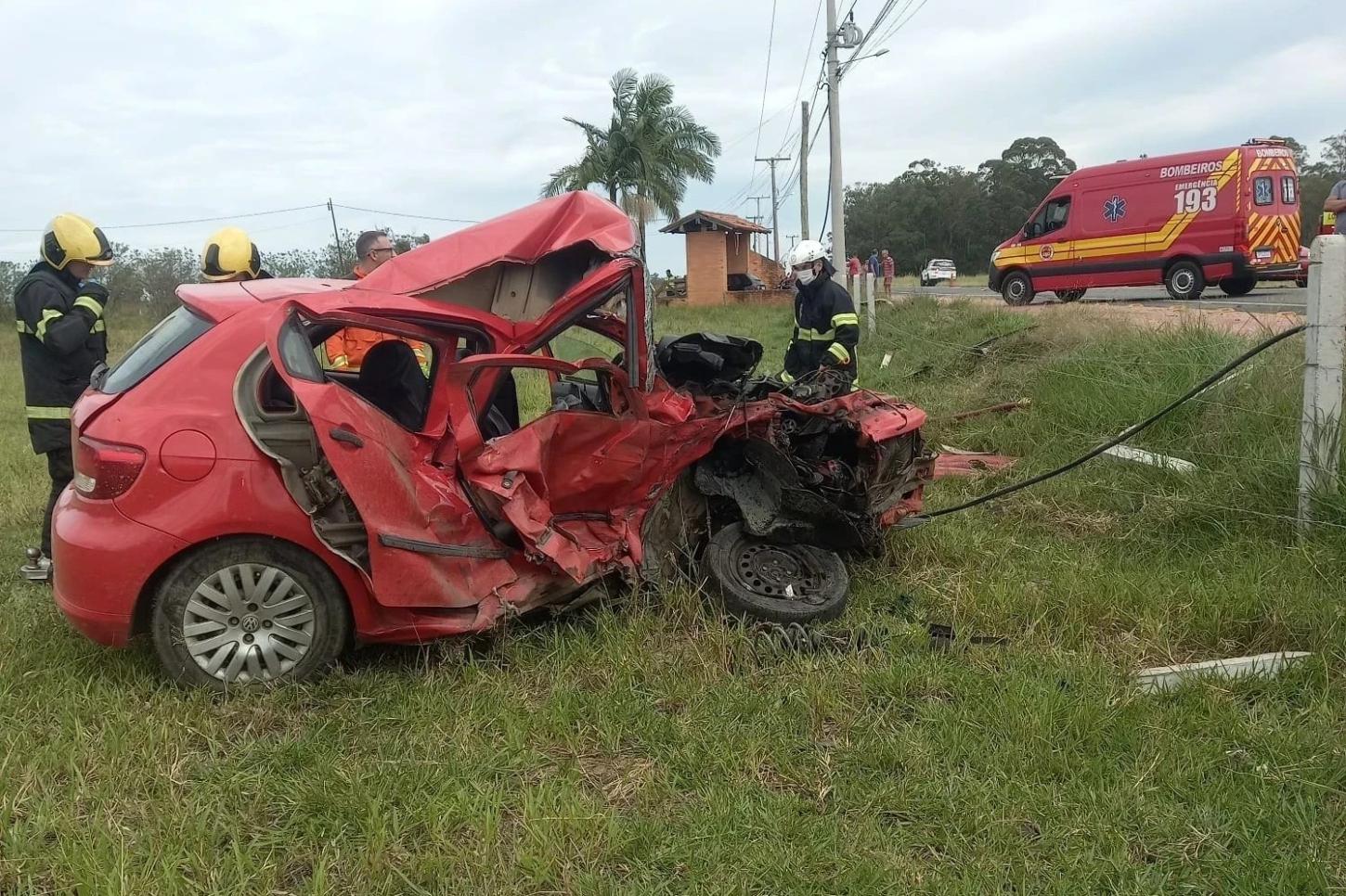 Motorista morre após acidente de trânsito em Balneário Rincão
