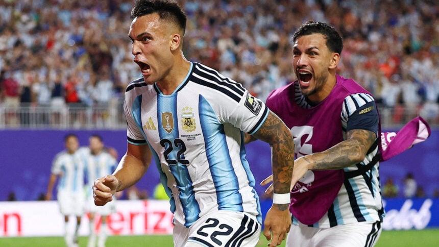 Argentina supera a Suíça na prorrogação e está na semifinal da Copa do Mundo