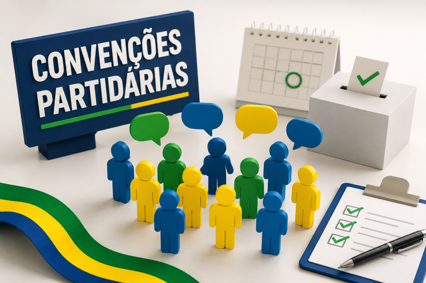 Convenções definem as duas principais chapas que disputam o Governo de Santa Catarina em 2026