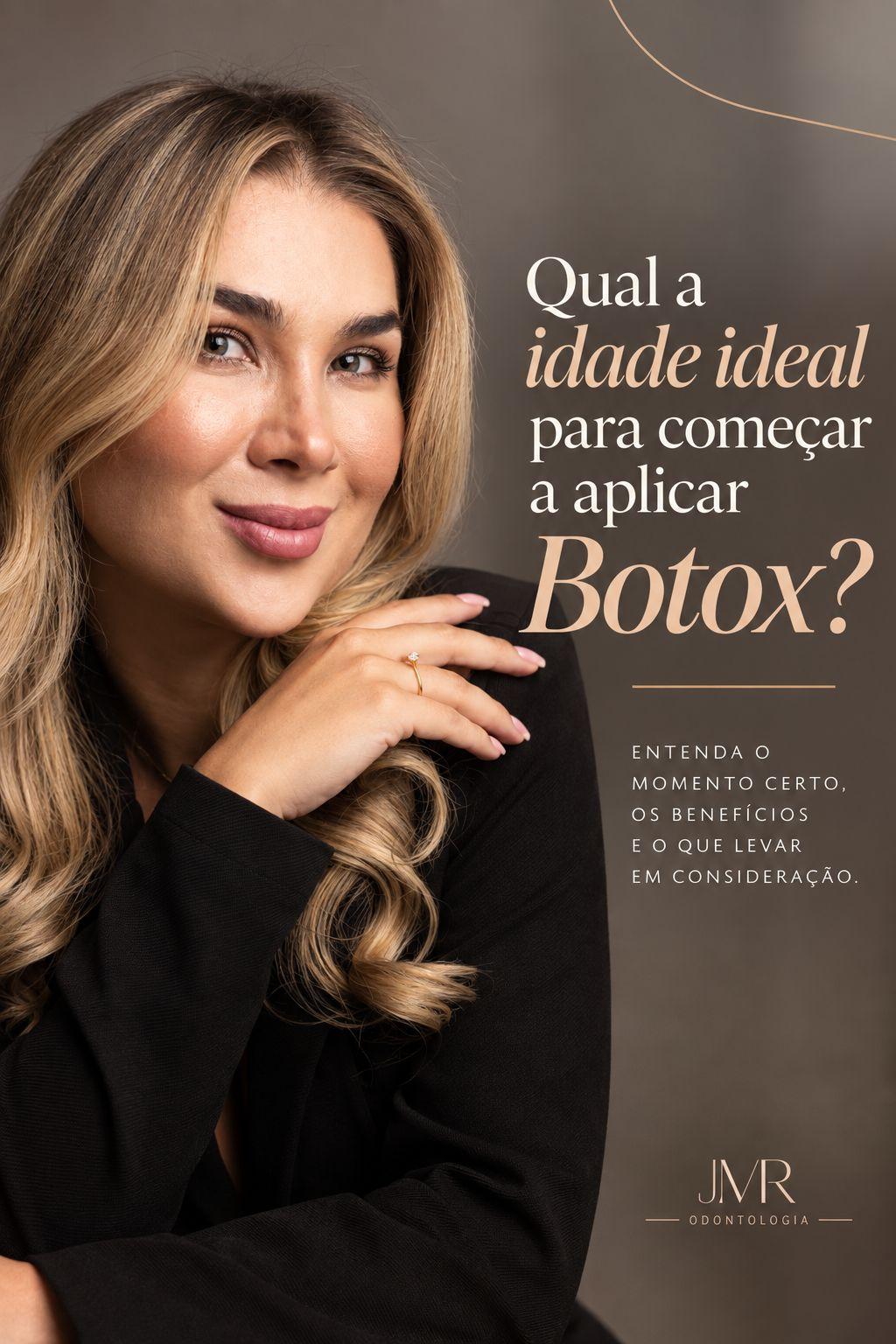 Qual a idade ideal para começar a aplicar Botox?