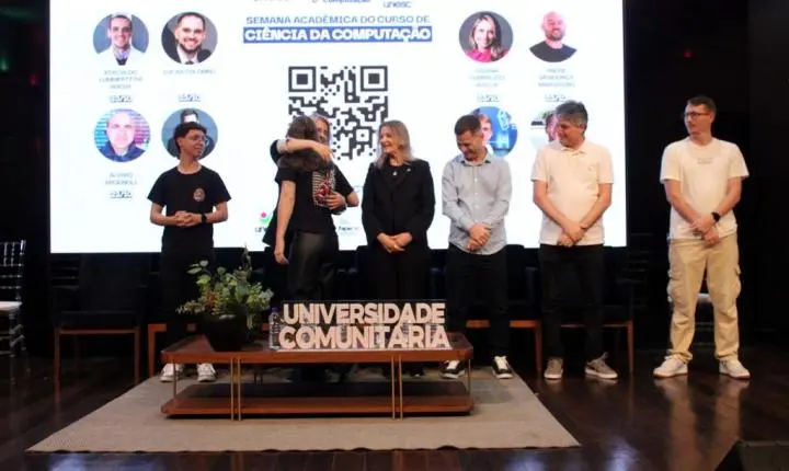 Agentes inteligentes e relações humanas marcam a abertura da Semana Acadêmica de Ciência da Computação da Unesc