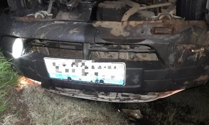 Capotamento de Veículo em Esplanada