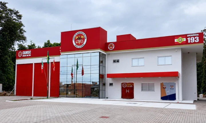 Cocal do Sul inaugura nova sede do Corpo de Bombeiros Militar nesta quinta-feira