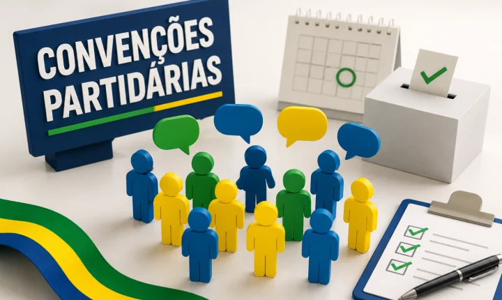 Convenções definem as duas principais chapas que disputam o Governo de Santa Catarina em 2026