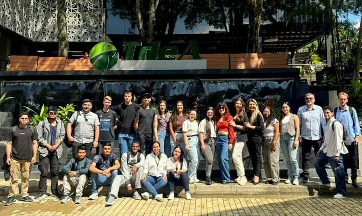 Estudantes do Unibave realizam intercâmbio acadêmico na Colômbia