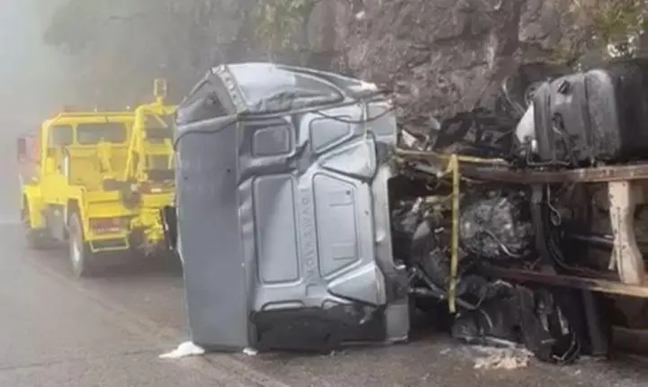 Grave acidente deixa feridos na Serra do Rio do Rastro neste domingo