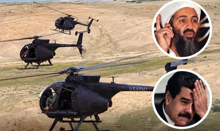 Helicópteros dos “Night Stalkers” são vistos perto da Venezuela e aumentam tensão com os EUA