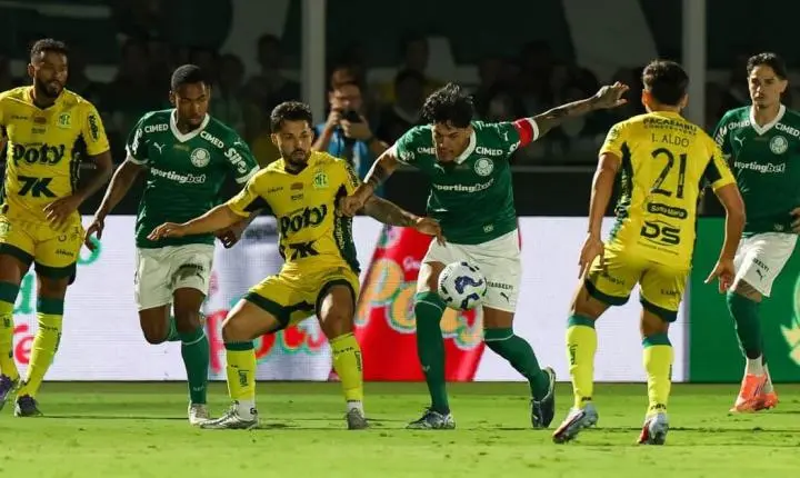 Palmeiras perde para o Mirassol 