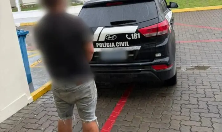 POLÍCIA CIVIL DE COCAL DO SUL PRENDE HOMEM EM FLAGRANTE POR AMEAÇA NO CONTEXTO DE VIOLÊNCIA DOMÉSTICA