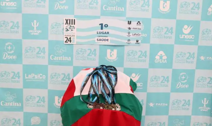 Superação e espírito de equipe marcam o 13º Desafio 24 Horas de Natação da Unesc