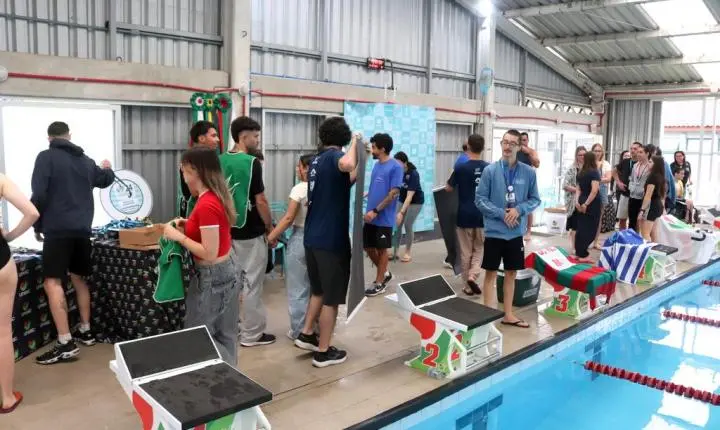 Superação e espírito de equipe marcam o 13º Desafio 24 Horas de Natação da Unesc