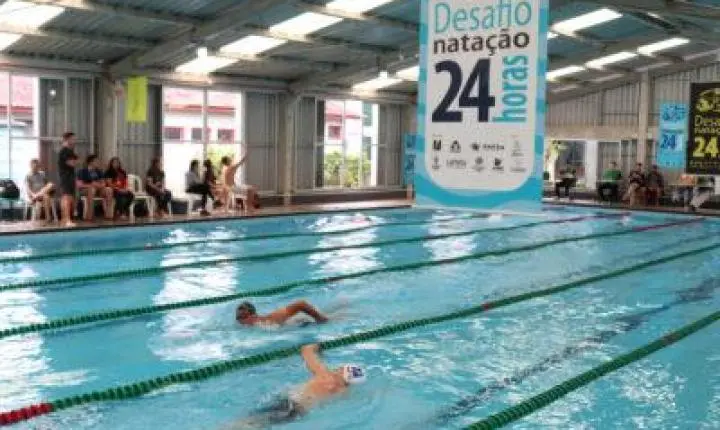 Superação e espírito de equipe marcam o 13º Desafio 24 Horas de Natação da Unesc