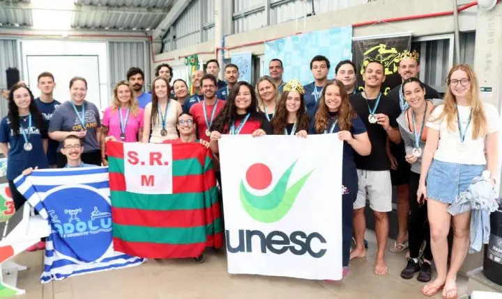 Superação e espírito de equipe marcam o 13º Desafio 24 Horas de Natação da Unesc