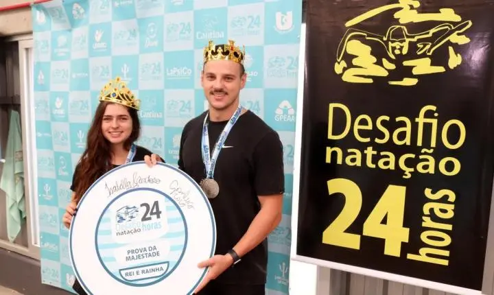 Superação e espírito de equipe marcam o 13º Desafio 24 Horas de Natação da Unesc