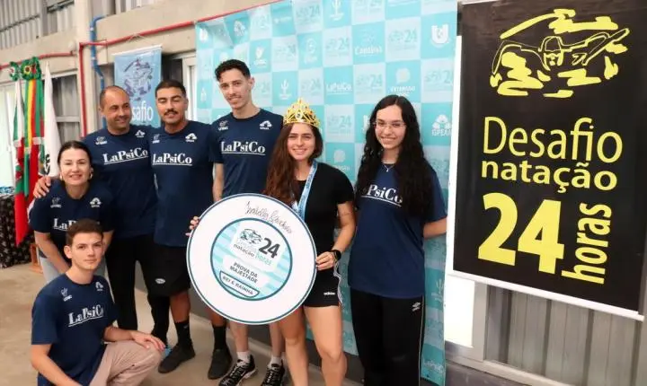 Superação e espírito de equipe marcam o 13º Desafio 24 Horas de Natação da Unesc