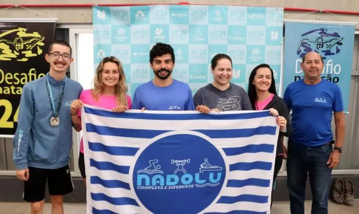 Superação e espírito de equipe marcam o 13º Desafio 24 Horas de Natação da Unesc