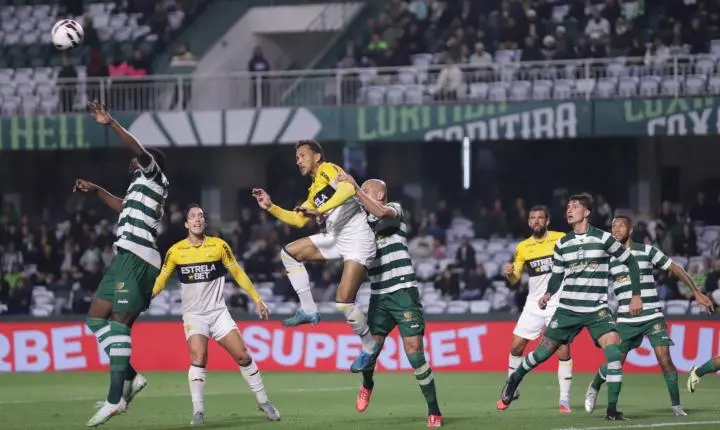 Tigre vence o Coritiba no Couto Pereira e é o novo líder