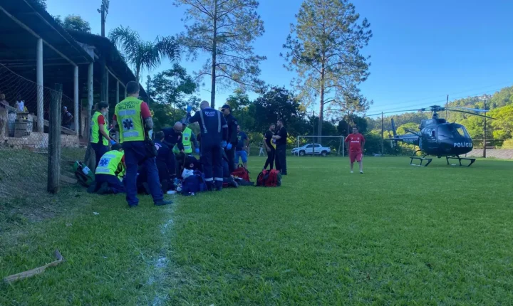 “Tiro no coração”: homem é morto após discussão em campo de futebol no Oeste de SC