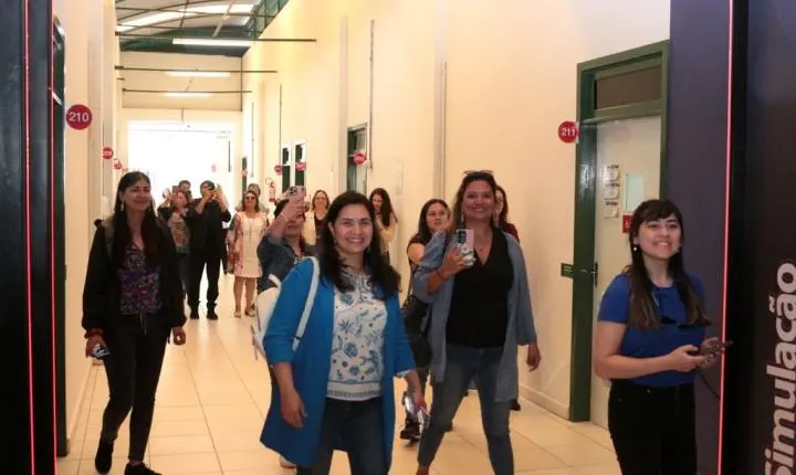 Unesc acolhe grupo de profissionais chilenos para programa em saúde