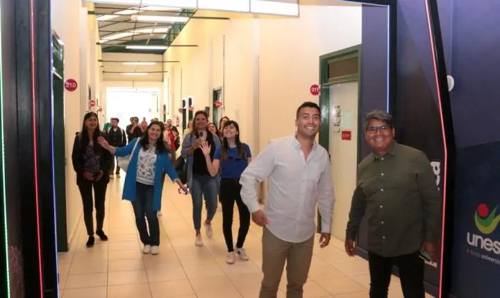 Unesc acolhe grupo de profissionais chilenos para programa em saúde