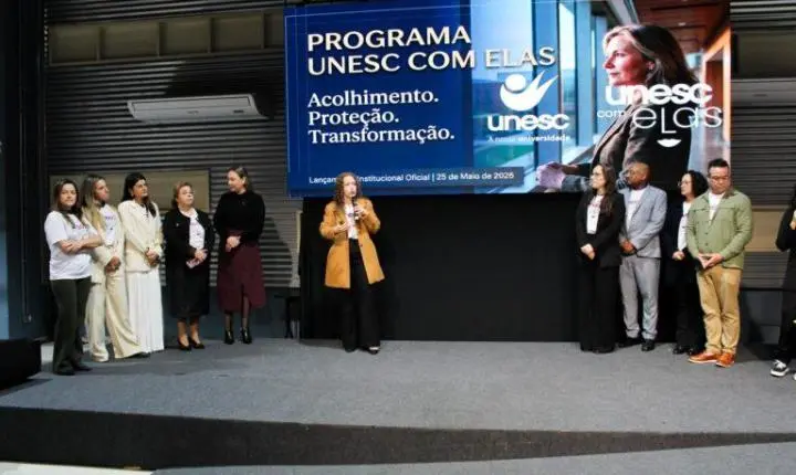 Unesc lança programa de acolhimento e prevenção à violência contra mulheres da comunidade acadêmica